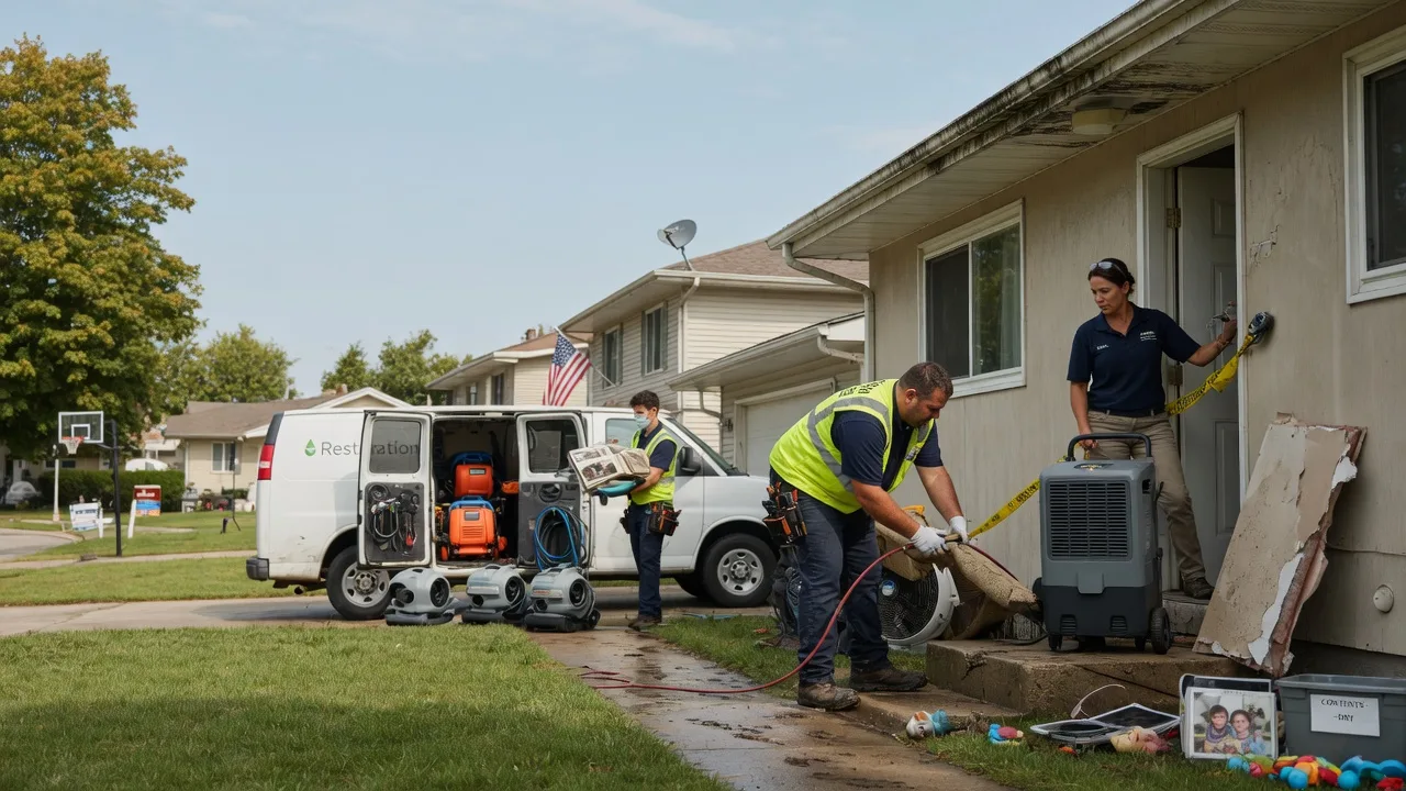 Water Damage Restoration in United, PA near me